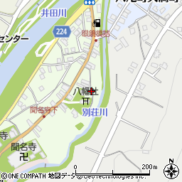 富山県富山市八尾町下新町1529周辺の地図
