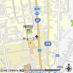 富山県富山市長附162-3周辺の地図