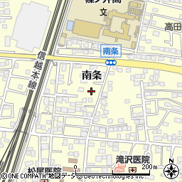 長野県長野市篠ノ井布施高田南条1103周辺の地図