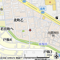 石川県金沢市北町乙6-1周辺の地図