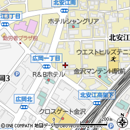 日本ピーマック株式会社　北陸営業所周辺の地図