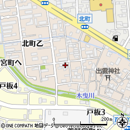 石川県金沢市北町乙6-2周辺の地図