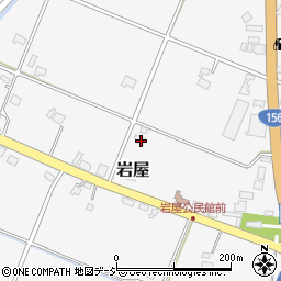 富山県南砺市岩屋252周辺の地図