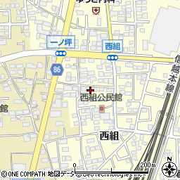 長野県長野市篠ノ井布施高田1317周辺の地図