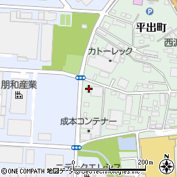 セブンイレブン宇都宮平出工業団地店周辺の地図