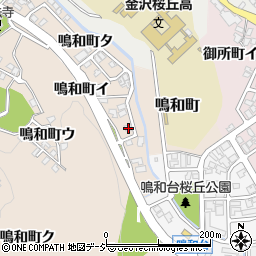 石川県金沢市鳴和町タ216周辺の地図