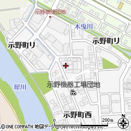 石川県金沢市示野町リ66-3周辺の地図