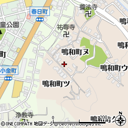 石川県金沢市鳴和町ヌ86周辺の地図