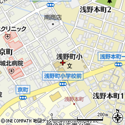 金沢市立浅野町小学校周辺の地図