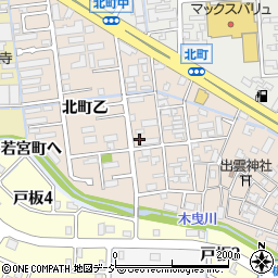 石川県金沢市北町（乙）周辺の地図