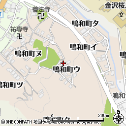 石川県金沢市鳴和町ウ周辺の地図