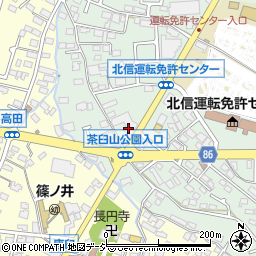 長野トヨペット株式会社　篠ノ井店・篠ノ井マイカーセンター周辺の地図