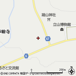 富山県中新川郡立山町芦峅寺74-1周辺の地図