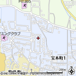 栃木県宇都宮市宝木町1丁目3301-3周辺の地図