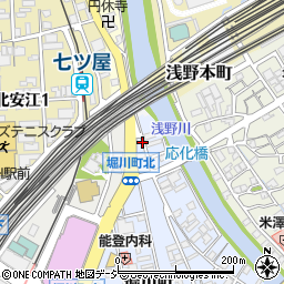 石川県金沢市堀川町20周辺の地図