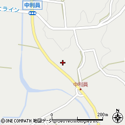 茨城県常陸太田市中利員町43周辺の地図
