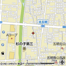 長野県長野市篠ノ井布施五明491周辺の地図