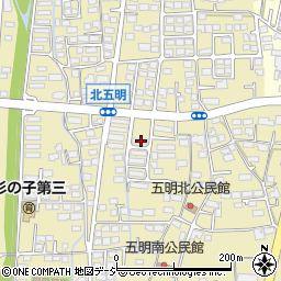 長野県長野市篠ノ井布施五明五明110周辺の地図