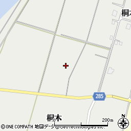 富山県南砺市桐木175周辺の地図
