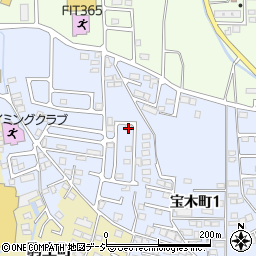 栃木県宇都宮市宝木町1丁目3301-2周辺の地図
