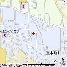 栃木県宇都宮市宝木町1丁目3301-1周辺の地図