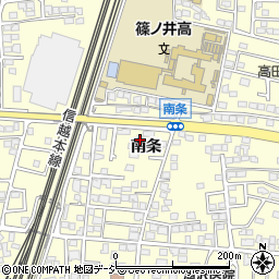 長野県長野市篠ノ井布施高田1108周辺の地図