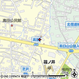長野県長野市篠ノ井布施高田508周辺の地図