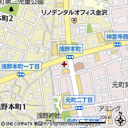 笠間仏壇元町店周辺の地図