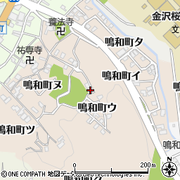 石川県金沢市鳴和町ウ121周辺の地図