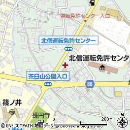 ａｕショップ長野篠ノ井周辺の地図