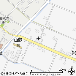 富山県南砺市岩屋270周辺の地図