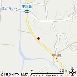 茨城県常陸太田市中利員町52周辺の地図