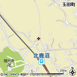 栃木県鹿沼市玉田町761周辺の地図