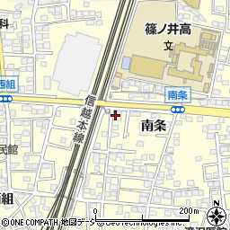 長野県長野市篠ノ井布施高田南条1123周辺の地図