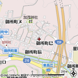 石川県金沢市御所町リ87周辺の地図