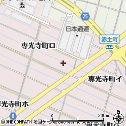 石川県金沢市専光寺町ロ周辺の地図