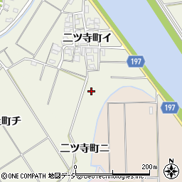 石川県金沢市二ツ寺町周辺の地図