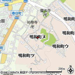 石川県金沢市鳴和町ヌ周辺の地図