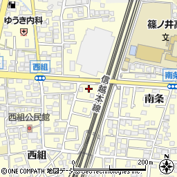 長野県長野市篠ノ井布施高田1127-1周辺の地図