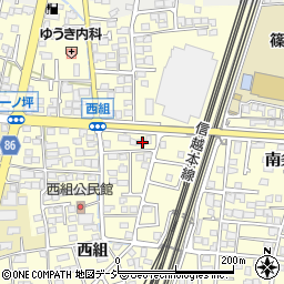 長野県長野市篠ノ井布施高田1134周辺の地図