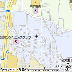 栃木県宇都宮市宝木町1丁目3404周辺の地図