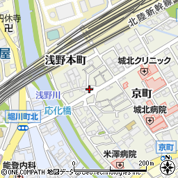 京町小公園周辺の地図
