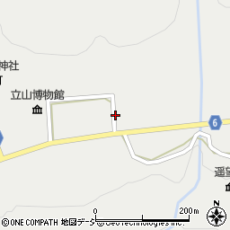 雄山神社芦峅社務所周辺の地図