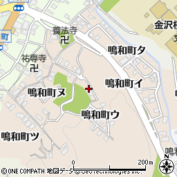 石川県金沢市鳴和町ウ115周辺の地図