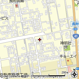 富山県富山市長附99-27周辺の地図