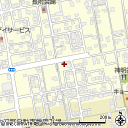 富山県富山市長附108周辺の地図