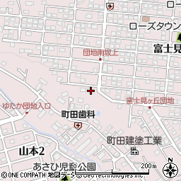 栃木県宇都宮市富士見が丘1丁目2-5周辺の地図