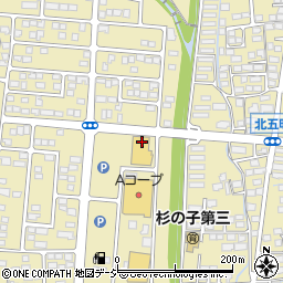 モリキアグリ篠ノ井薬局周辺の地図