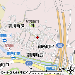 石川県金沢市御所町リ93周辺の地図