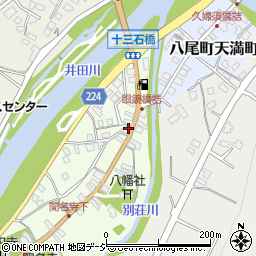 富山県富山市八尾町下新町1469周辺の地図